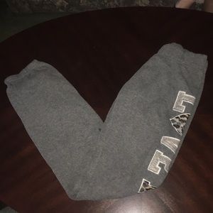 Grey sweat pants